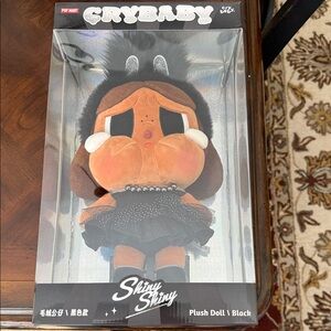 Pop Mart Crybaby Shiny Shiny Plush Doll NWT